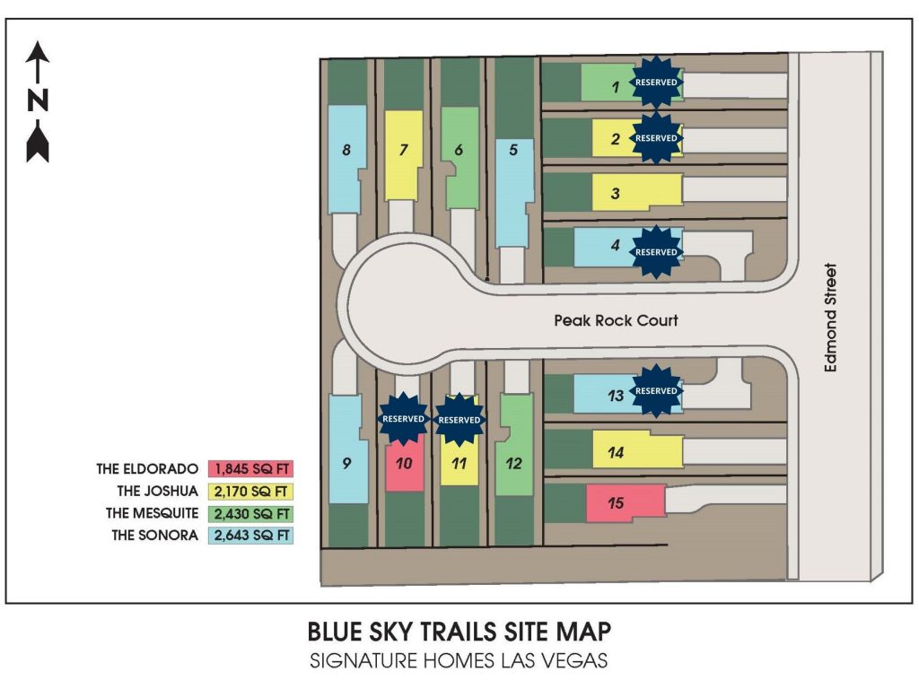 Blue Sky Trails Site Plan
